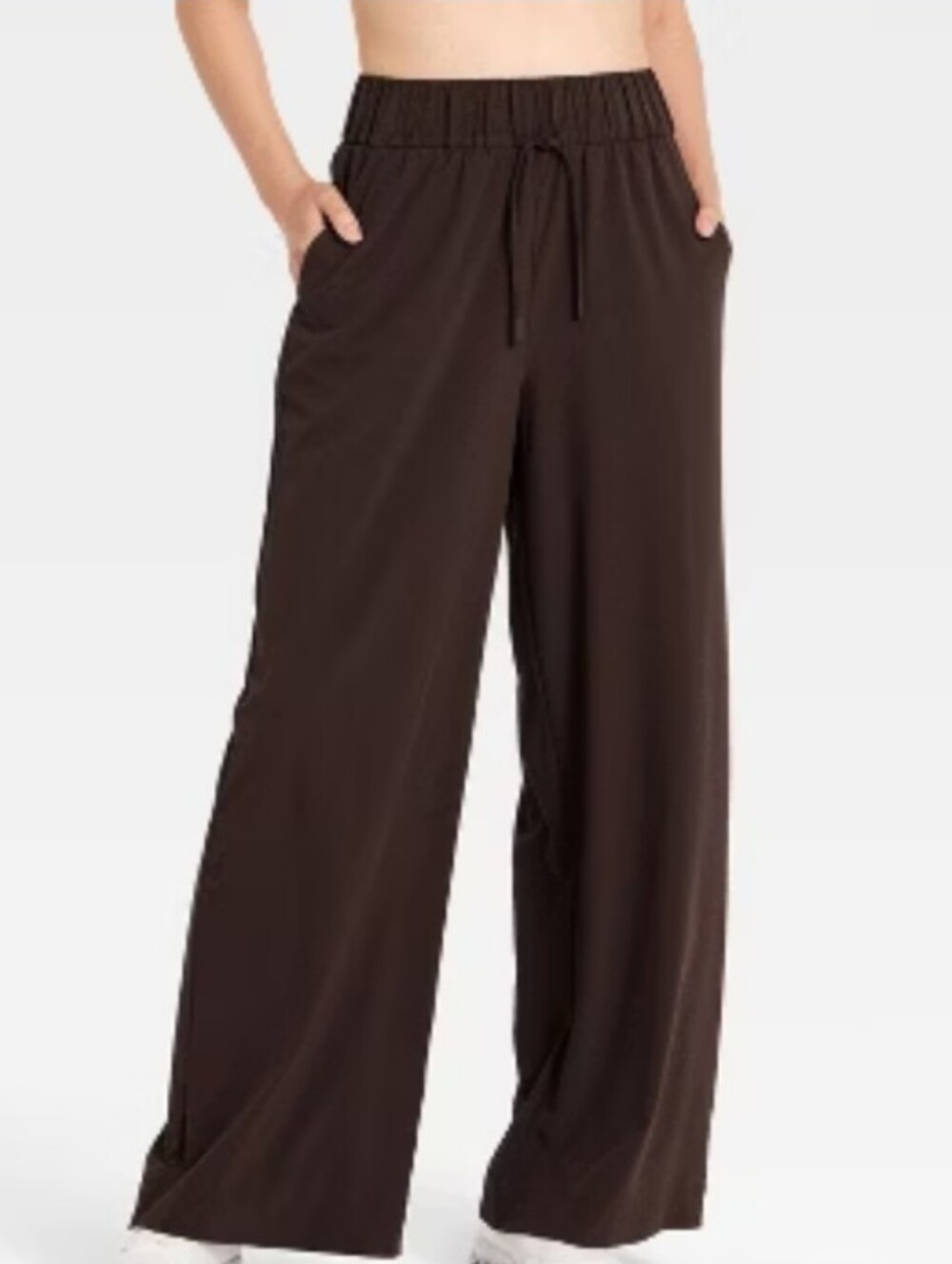 ALL IN MOTION wide leg high waist athleisure pants S